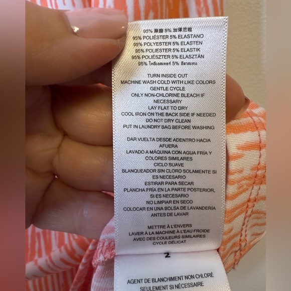 Michael Kors Strappy Tank Top Gold Metal Logo Detail Women’s Size Small - Picture 11 of 11